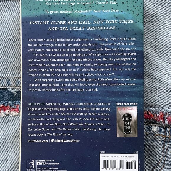 The Woman in Cabin 10 thriller murder mystery fiction book good reads current - Picture 2 of 3